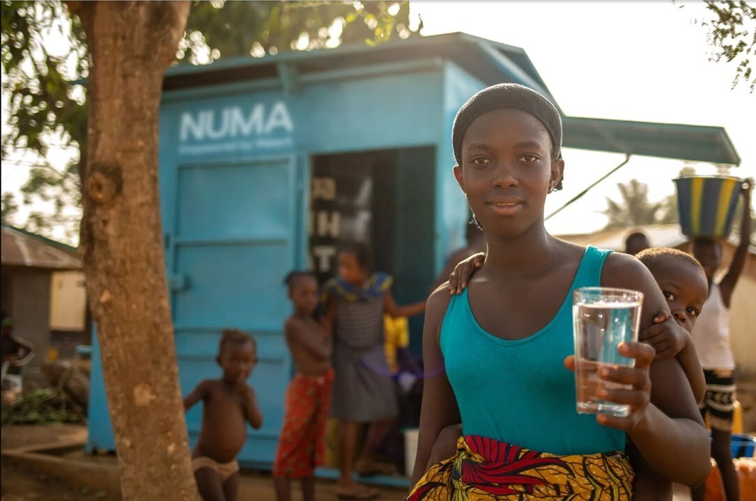 Clean drinking water in Ghana