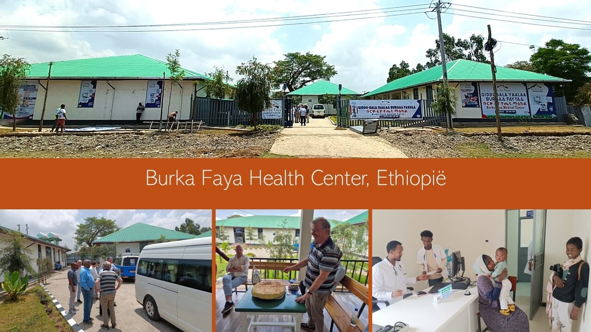 Health Center Burka Faya Ethiopië geopend!